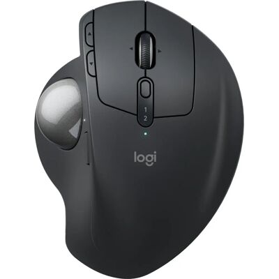 Logitech MX Ergo S Graphite Trådløs Mus - Ergonomisk Trackball Logitech MX Ergo S Graphite Trådløs Mus - Ergonomisk Trackball