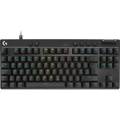 Logitech G Pro X Rapid - Pelinäppäimistö - Tkl - Taustavalo - Usb - Qwerty - Pohjoismainen - Musta Logitech G Pro X Rapid - Pelinäppäimistö - Tkl - Taustavalo - Usb - Qwerty - Pohjoismainen - Musta