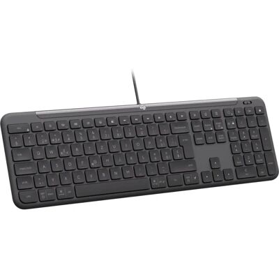 Logitech Signature Slim Kablet K620 - Business-tangentbord, Grafit, US Intl. Logitech Signature Slim Kablet K620 - Business-tangentbord, Grafit, US Intl.
