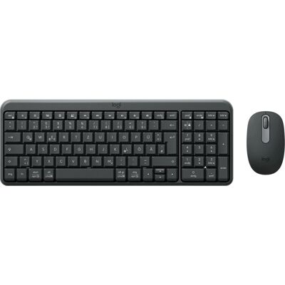 Logitech MK250 - Wireless Keyboard and Mouse Combo - Graphite Logitech MK250 - Wireless Keyboard and Mouse Combo - Graphite