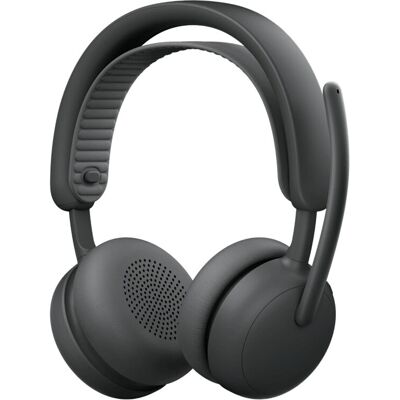 Logitech Zone Wireless 2 Graphite Headset - Ruisonderdrukking Bluetooth Microfoon Logitech Zone Wireless 2 Graphite Headset - Ruisonderdrukking Bluetooth Microfoon