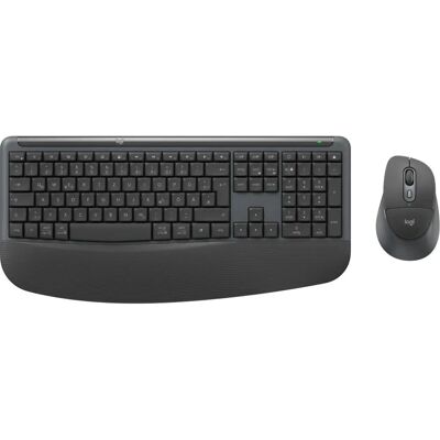 Logitech MK880 Signature Comfort Plus - Wireless - German layout - Keyboard and mouse bundle Logitech MK880 Signature Comfort Plus - Wireless - German layout - Keyboard and mouse bundle