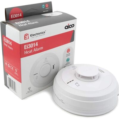 Aico EI3014 Heat Alarm - Heat Sensor, 10-Year Battery Aico EI3014 Heat Alarm - Heat Sensor, 10-Year Battery