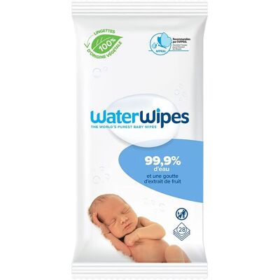 Waterwipes Lingettes Bébé Pack - 28 unités - Publicité Waterwipes Lingettes Bébé Pack - 28 unités - Publicité