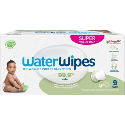 WaterWipes Baby Wipes Sopaberry - Baby Feuchttücher - 99% natürlich - Hypoallergen WaterWipes Baby Wipes Sopaberry - Baby Feuchttücher - 99% natürlich - Hypoallergen