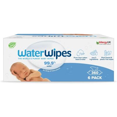 WaterWipes Original Baby-Wipes - Baby Feuchttücher WaterWipes Original Baby-Wipes - Baby Feuchttücher