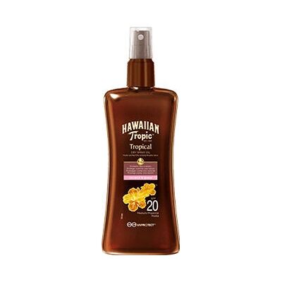 Hawaiian Tropic Protective Dry Spray Oil SPF 20 (200 ml) Hawaiian Tropic Protective Dry Spray Oil SPF 20 (200 ml)