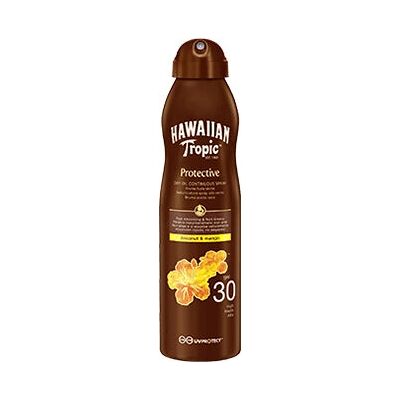 Hawaiian Tropic - Protective Dry Oil Continuous Spray SPF 30 - Dry suntan oil Hawaiian Tropic - Protective Dry Oil Continuous Spray SPF 30 - Dry suntan oil