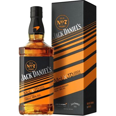 Jack Daniel's Old N°7 Édition McLaren 2024 - Whisky 70cl - Publicité Jack Daniel's Old N°7 Édition McLaren 2024 - Whisky 70cl - Publicité