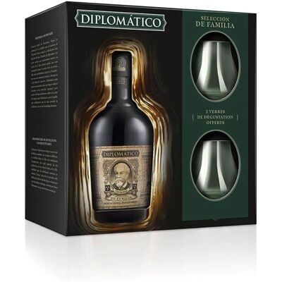Diplomático SELECCIÓN DE FAMILIA Rhum Ambre - Rhum - Publicité Diplomático SELECCIÓN DE FAMILIA Rhum Ambre - Rhum - Publicité