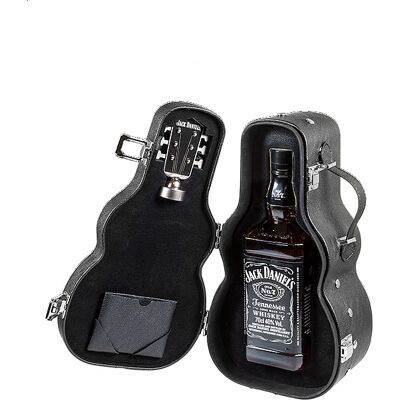 Jack Daniel's Tennessee Whiskey Guitar Case Geschenkset - Whiskey - 70cl Jack Daniel's Tennessee Whiskey Guitar Case Geschenkset - Whiskey - 70cl