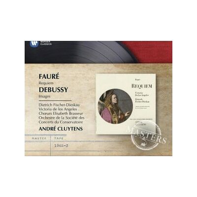 Warner Music Claude Debussy Fauré Requiem Images - CD de Musique - Publicité Warner Music Claude Debussy Fauré Requiem Images - CD de Musique - Publicité