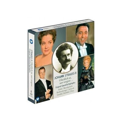 Warner Musik Box-Set - Johann Strauss II: Glücklich ist, wer vergisst... - Klassische Opern-Highlights Warner Musik Box-Set - Johann Strauss II: Glücklich ist, wer vergisst... - Klassische Opern-Highlights