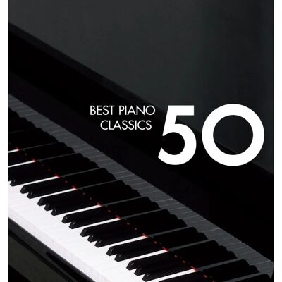 Warner Classics Artistes Variés 50 Meilleurs Pianos - CD de Musique - Publicité Warner Classics Artistes Variés 50 Meilleurs Pianos - CD de Musique - Publicité