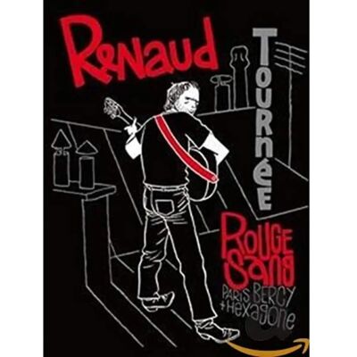 Renaud Tournee Rouge Sang - DVD Renaud Tournee Rouge Sang - DVD