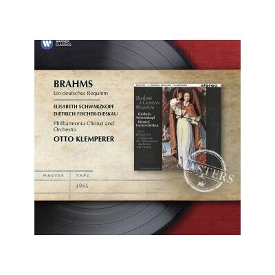Warner Classics Elisabeth Schwarzkopf - Brahms: Ein deutsches Requiem - CD - Publicité Warner Classics Elisabeth Schwarzkopf - Brahms: Ein deutsches Requiem - CD - Publicité