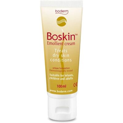 Boskin Emollient Cream - Feuchtigkeitsversorgung, Beruhigung, bei trockener Haut Boskin Emollient Cream - Feuchtigkeitsversorgung, Beruhigung, bei trockener Haut