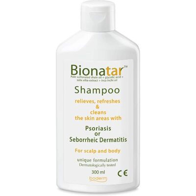 Champú Bionatar Psoriasis y Dermatitis Seborreica - Shampoo para Psoriasis y Dermatitis 300mL Champú Bionatar Psoriasis y Dermatitis Seborreica - Shampoo para Psoriasis y Dermatitis 300mL