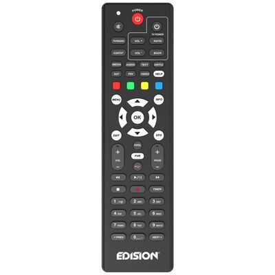 Edision EDI-RCU 3 2-en-1 Télécommande - Télécommande Edision EDI-RCU 3 2-en-1 Télécommande - Télécommande