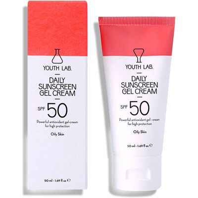 Youth Lab Protector Solar Diario Gel SPF50 - Crema para piel grasa Youth Lab Protector Solar Diario Gel SPF50 - Crema para piel grasa