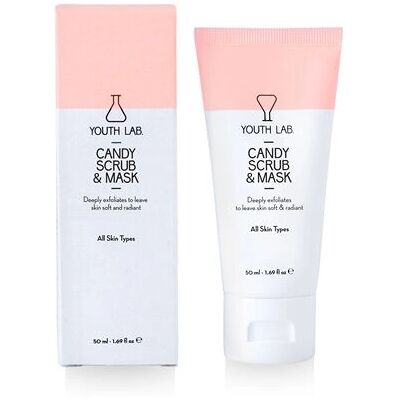 Youth Lab. Candy Scrub & Maske - Porenreinigung, Peeling, 50ml Youth Lab. Candy Scrub & Maske - Porenreinigung, Peeling, 50ml