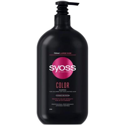 SYOSS Color 750 ml Shampoo - Farb- und Pflegeeffekt SYOSS Color 750 ml Shampoo - Farb- und Pflegeeffekt