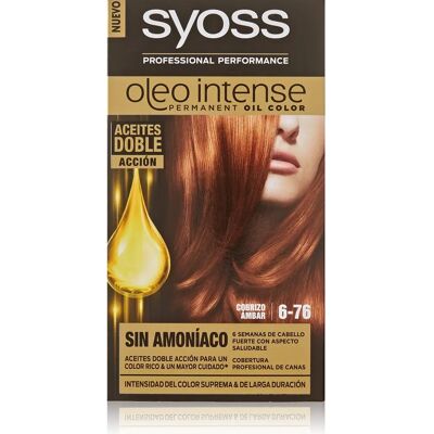 Coloração Sem Amoníaco Syoss Oleo Intense - Cobre Âmbar - Duradoura, Nutritiva Coloração Sem Amoníaco Syoss Oleo Intense - Cobre Âmbar - Duradoura, Nutritiva