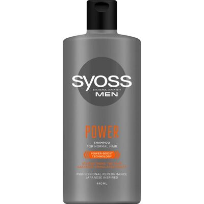 Shampoo Syoss Men Power & Strength - Per uomini Shampoo Syoss Men Power & Strength - Per uomini