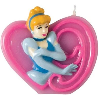 Procos Princesses Disney - Bougie Numéro 9 - Assortiment - Publicité Procos Princesses Disney - Bougie Numéro 9 - Assortiment - Publicité