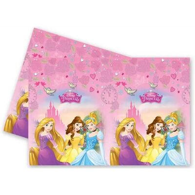 Nappe en plastique Disney Princesses - 120x180 cm - Décoration de fête officielle - Publicité Nappe en plastique Disney Princesses - 120x180 cm - Décoration de fête officielle - Publicité