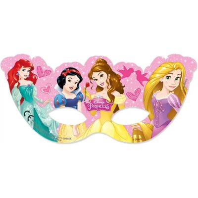 Sada 6 masek Disney Princezen pro oslavy Sada 6 masek Disney Princezen pro oslavy