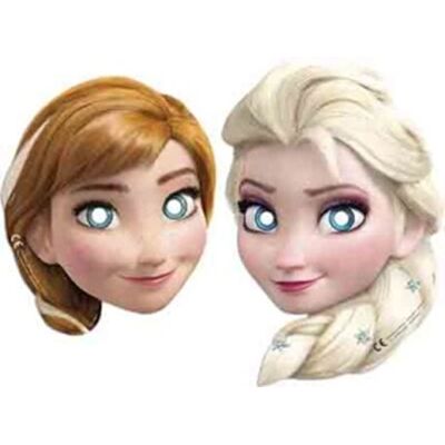 Ciao 85967 Ensemble de Masques Frozen - Accessoires pour Enfants - Publicité Ciao 85967 Ensemble de Masques Frozen - Accessoires pour Enfants - Publicité