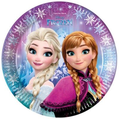 Procos 86755 - Aurores Boréales Frozen - Bol en papier jetable 23cm - Publicité Procos 86755 - Aurores Boréales Frozen - Bol en papier jetable 23cm - Publicité