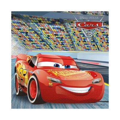 Amscan 728.87799 Serviettes en papier - Cars - 20 pièces - Publicité Amscan 728.87799 Serviettes en papier - Cars - 20 pièces - Publicité
