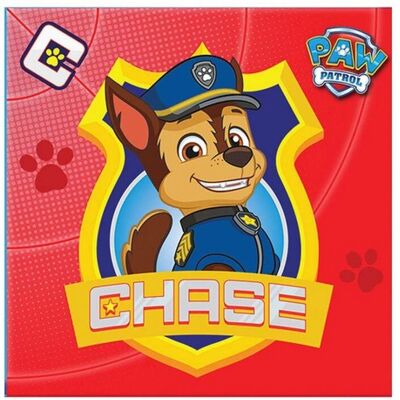 Paw Patrol 20 Papierhandtücher - 33x33cm - Bunt Paw Patrol 20 Papierhandtücher - 33x33cm - Bunt