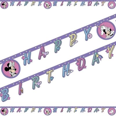 Procos Minnie Mouse Unicorn Happy Birthday Letterslinger - Letterslinger Procos Minnie Mouse Unicorn Happy Birthday Letterslinger - Letterslinger