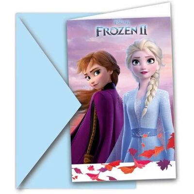 Amscan 728.91821 Party Einladung - Frozen 2 - Geburtstag Amscan 728.91821 Party Einladung - Frozen 2 - Geburtstag