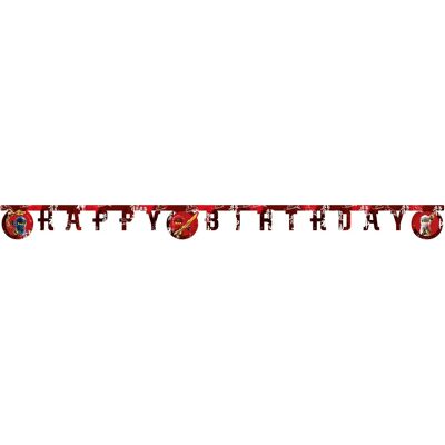 Procos Lego Ninjago Happy Birthday Buchstaben Girlande - Partydekoration Procos Lego Ninjago Happy Birthday Buchstaben Girlande - Partydekoration