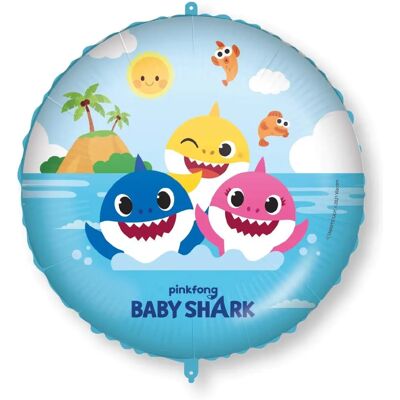 Ballon en aluminium Baby Shark 46 cm - Décorations Halloween - Publicité Ballon en aluminium Baby Shark 46 cm - Décorations Halloween - Publicité