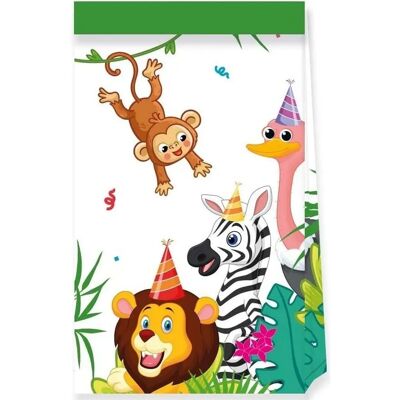 Party-Tüten Dschungeltiere FSC - 4 Stück Party-Tüten Dschungeltiere FSC - 4 Stück