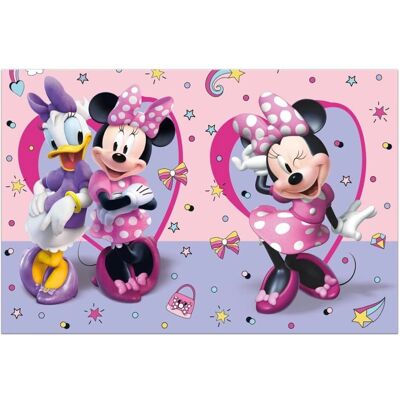 Nappe en plastique Minnie - 120 x 180 cm - Publicité Nappe en plastique Minnie - 120 x 180 cm - Publicité