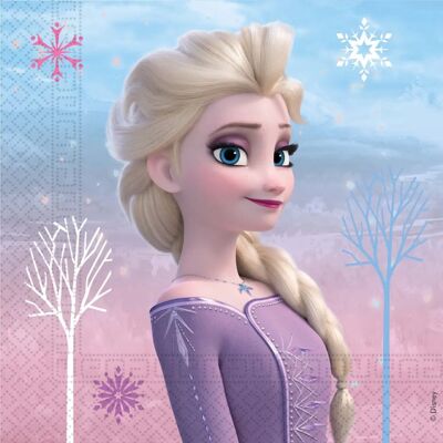 Guardanapos infantis Frozen Wind Spirit - Pack de 20 - Itens para festas Guardanapos infantis Frozen Wind Spirit - Pack de 20 - Itens para festas