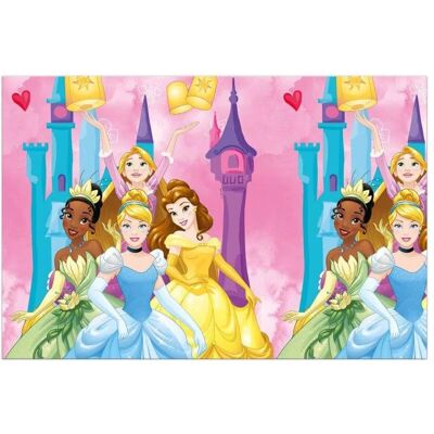 Amscan 728.93850 toalha de mesa de plástico descartável - Tema princesas Amscan 728.93850 toalha de mesa de plástico descartável - Tema princesas
