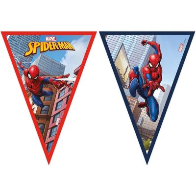 Spider-Man Party Banner - 3m FSC Papier Mehrfarben Spider-Man Party Banner - 3m FSC Papier Mehrfarben