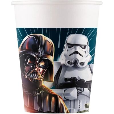 Procos - Star Wars Final Battle - 25cl - Carton 8pc - Cup - Publicité Procos - Star Wars Final Battle - 25cl - Carton 8pc - Cup - Publicité