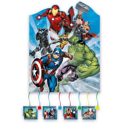 Piñata Procos Héros Avengers 27cm - Décoration de Fête - Publicité Piñata Procos Héros Avengers 27cm - Décoration de Fête - Publicité