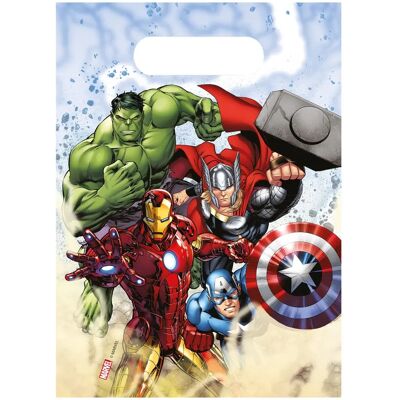 Procos S.A. Sacs de fête Avengers Infinity Stones - 6 pièces - Publicité Procos S.A. Sacs de fête Avengers Infinity Stones - 6 pièces - Publicité