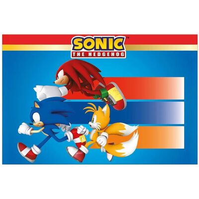 Plastová ubrus Sonic the Hedgehog - 120x180cm Plastová ubrus Sonic the Hedgehog - 120x180cm