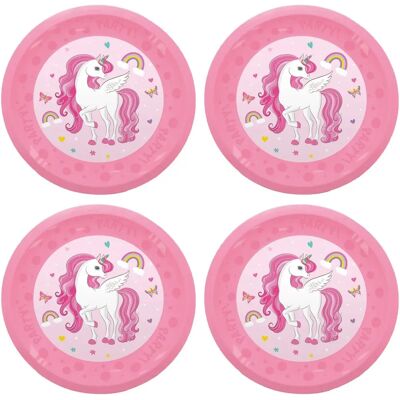 Unicorn Rainbo 21cm - Decorata Party Borden Unicorn Rainbo 21cm - Decorata Party Borden