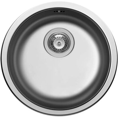 PYRAMIS Edelstahlspüle CR - Spüle, Überlauf, 45cm PYRAMIS Edelstahlspüle CR - Spüle, Überlauf, 45cm